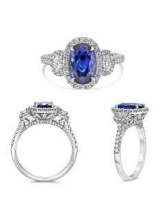 Oval Sapphire Ring