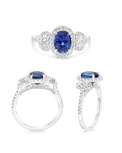 Oval Sapphire Ring