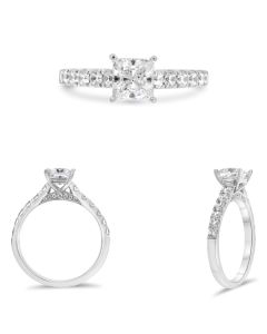 Four Prong Engagement Ring