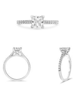 Four Prong Engagement Ring
