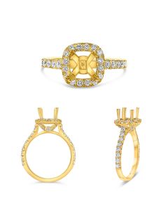 Cushion Diamond Ring