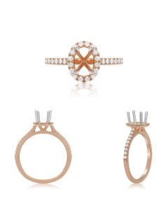 Oval Diamond Ring
