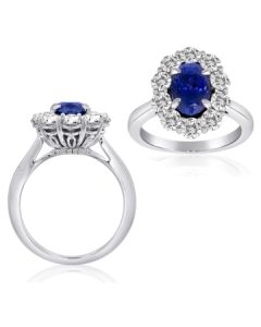 Oval Sapphire Ring