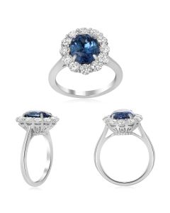 Oval Sapphire Ring