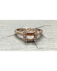 Cushion Diamond Ring