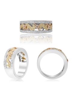 Abstract Diamond Fashion Ring