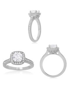Cushion Diamond Ring