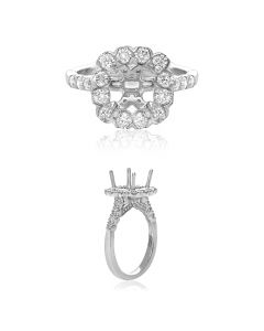 Cushion Diamond Ring