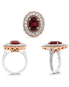 Oval Ruby Ring