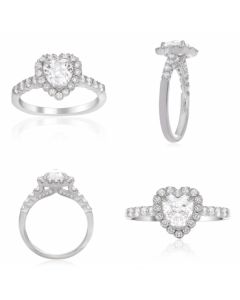 Heart Shape Diamond Ring