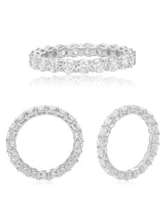Shared Prong Diamond Band