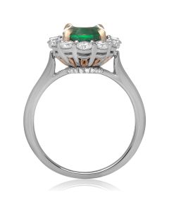 Oval Emerald Ring