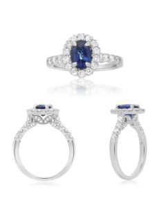 Oval Sapphire Ring