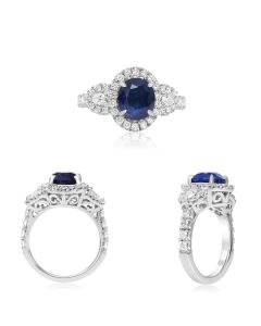 Oval Sapphire Ring