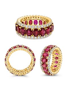 Oval Ruby Ring