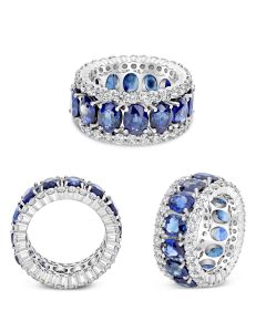 Oval Sapphire Ring