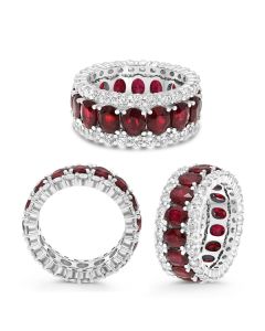 Oval Ruby Ring