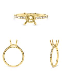 Round Diamond Ring