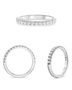 Round Cut Diamond Band