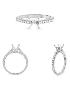 Four Prong Engagement Ring