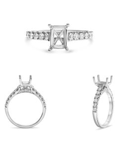 Four Prong Engagement Ring