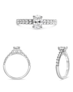 Four Prong Engagement Ring