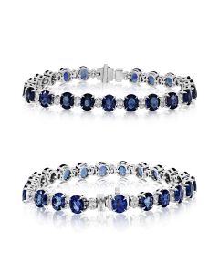 Oval Sapphire Bracelet