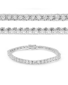 3-Carat White Diamond Miracle Tennis Bracelet