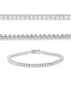 White Diamond Tennis Bracelet