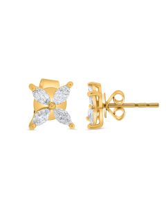 Marquise Diamond Earring