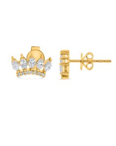 Marquise Diamond Earring