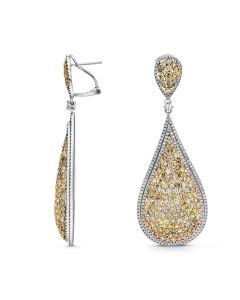 Diamond Teardrop Earrings
