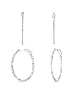 Round Diamond Earring