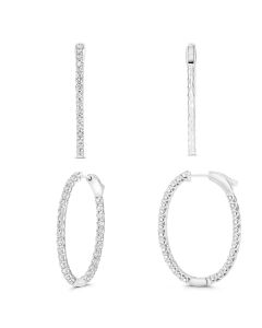 Round Diamond Earring