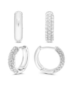Round Diamond Earring