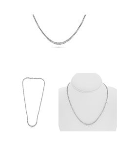 Round Diamond Necklace