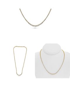 Round Diamond Necklace