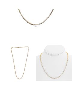 Round Diamond Necklace