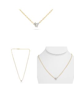 Mixed Shape Diamond Necklace