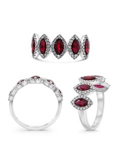 Marquise Ruby Ring