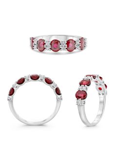 Oval Ruby Ring