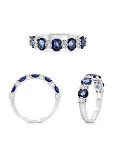 Oval Sapphire Ring
