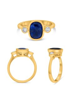 Oval Sapphire Ring