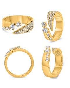 Mixed Shape Diamond Ring