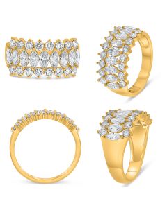 Marquise Diamond Ring