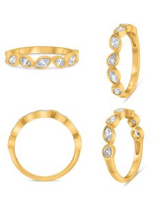 Mixed Shape Diamond Ring