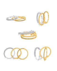 Round Fancy Yellow Diamond Ring