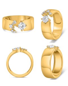 Cushion Diamond Ring