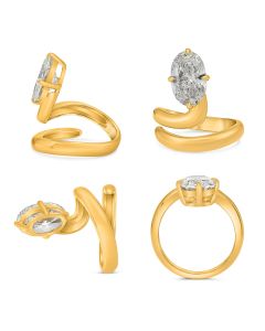 Oval Diamond Ring