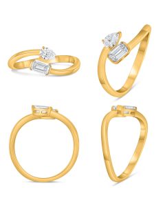 Emerald Cut Diamond Ring